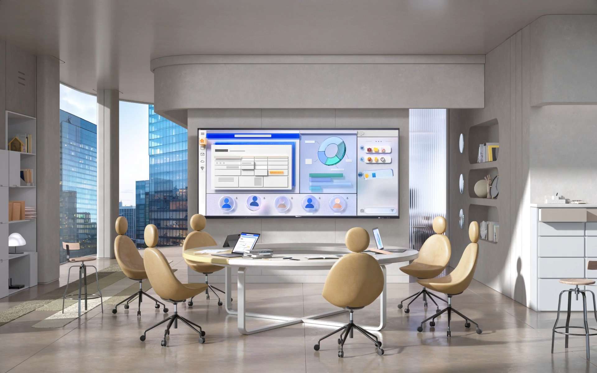 Màn hình tương tác ViewSonic IFP105UW–105" siêu rộng, công nghệ Ultra Fine Touch, hỗ trợ 40 điểm chạm